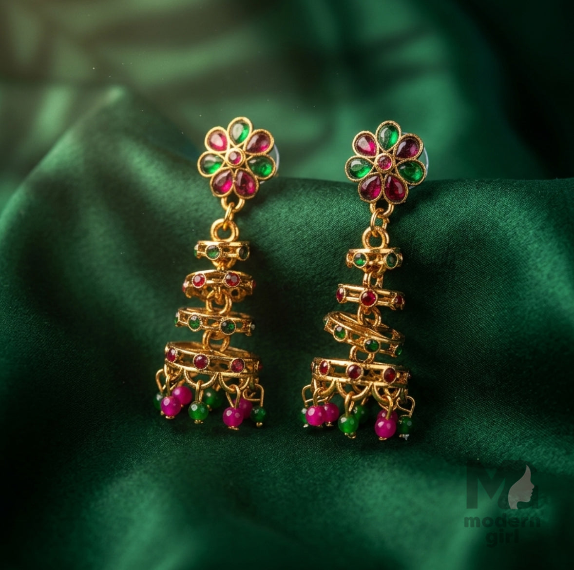 Bloom Heritage Drop Earrings