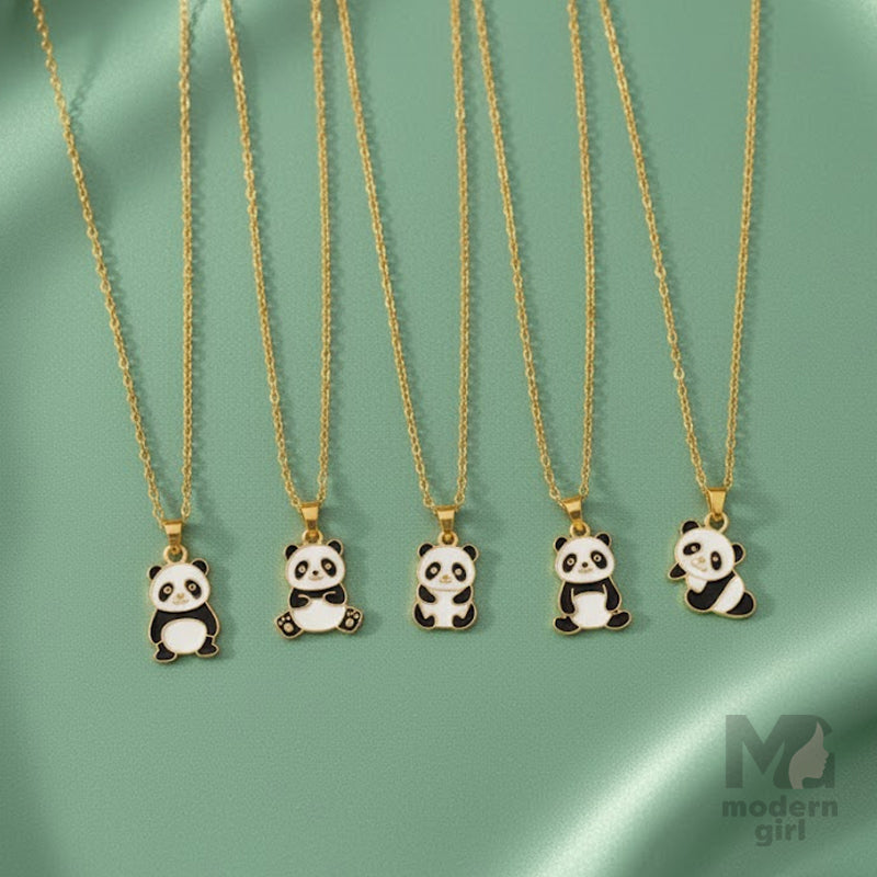 Panda Pendant Necklace
