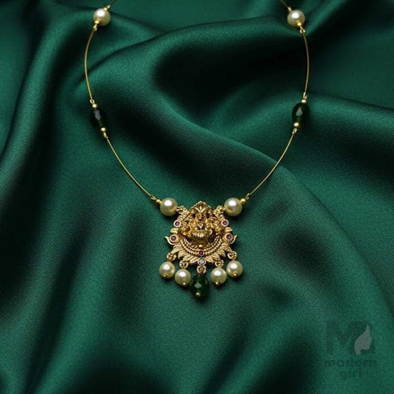 Lakshmi Divine Charm Invisible Necklace