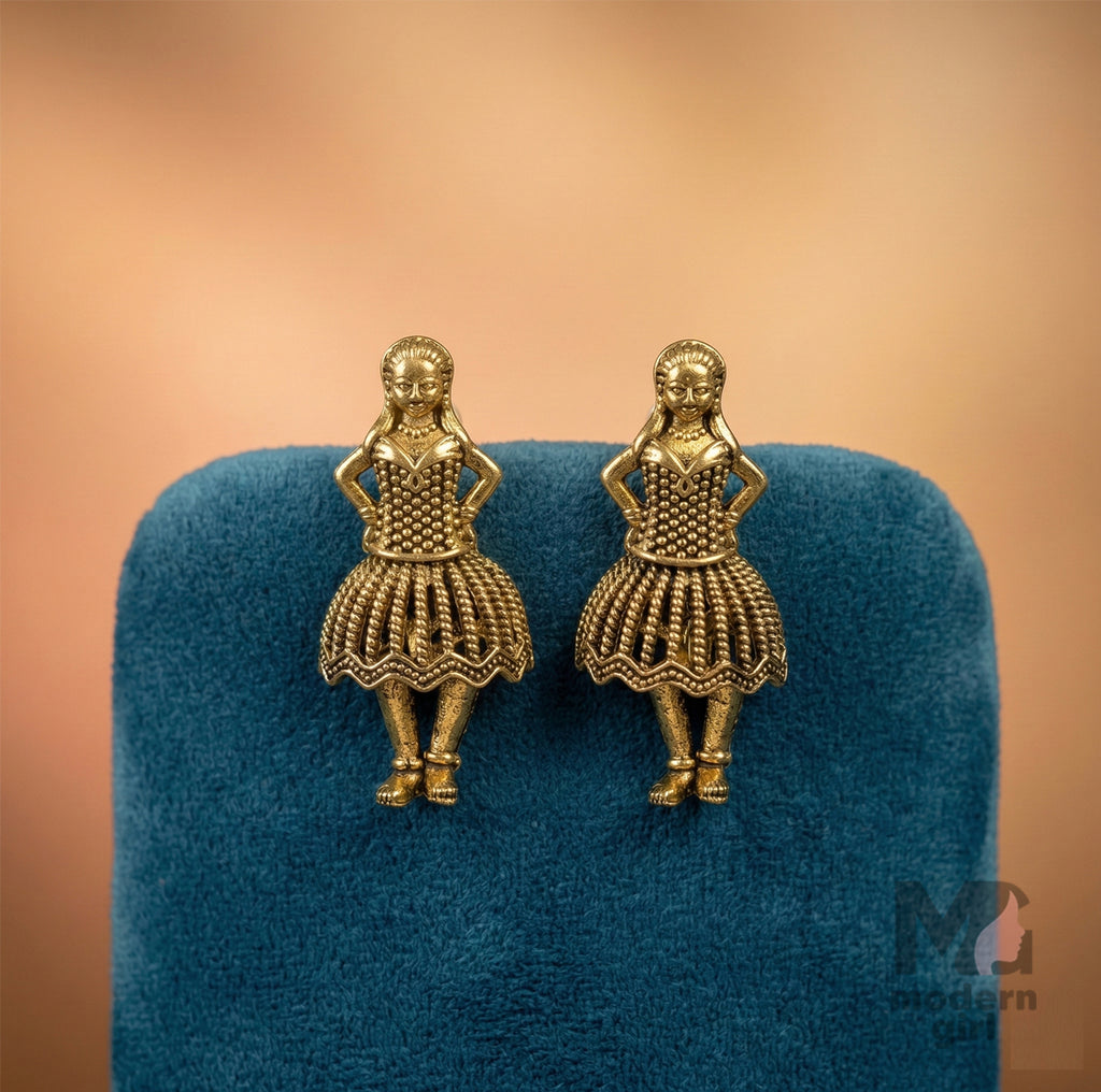 Antique Tribal Dancing jhumkka