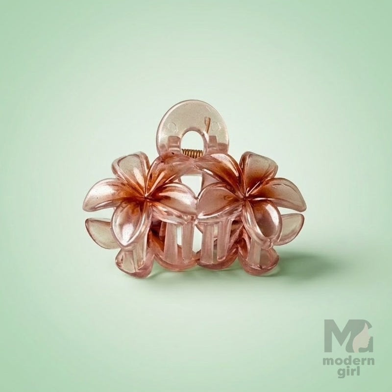 Floral Hair Claw Clip