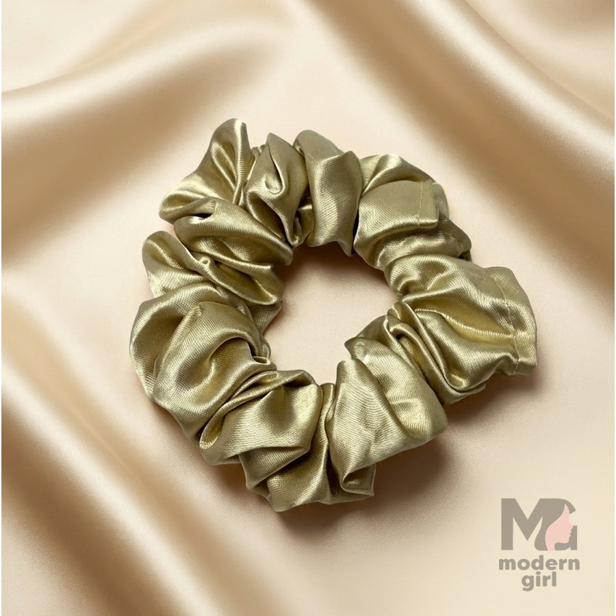 Luxury Satin Scrunchies – Set of 6