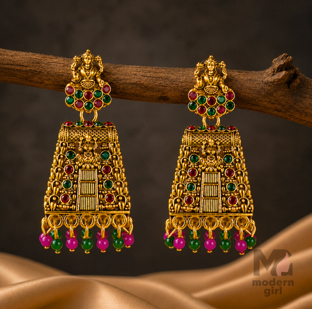 Divine Temple Heritage Earrings