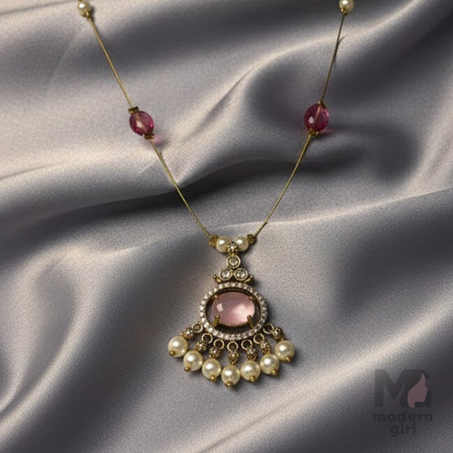 Eternal Rose Glow Invisible Necklace