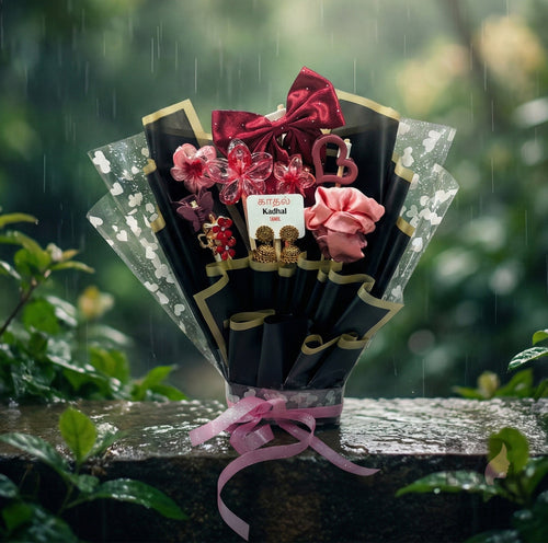 Elegant Hair Accessories Bouquet