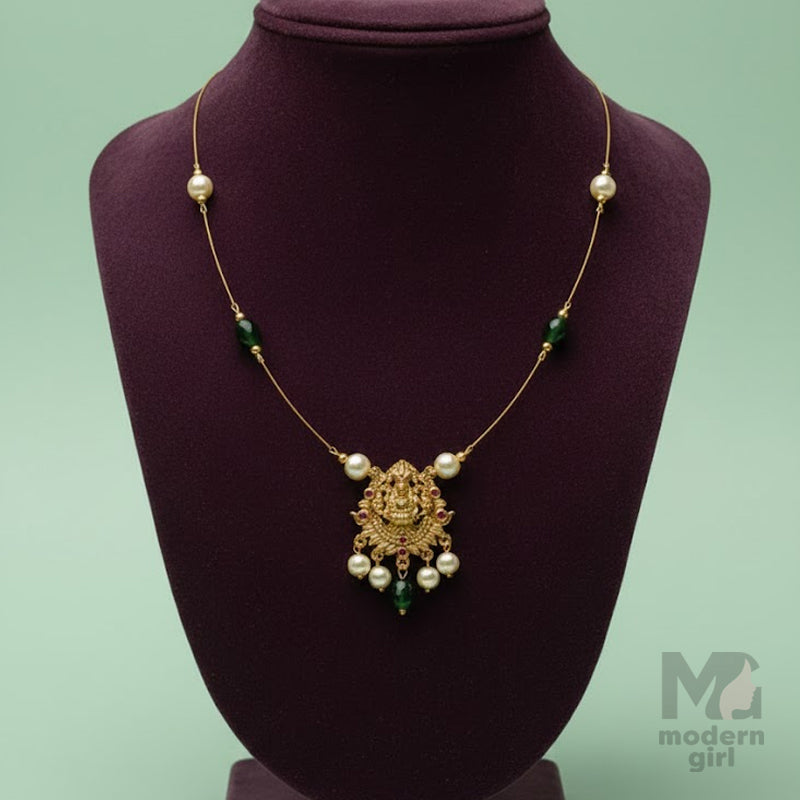 Lakshmi Divine Charm Invisible Necklace