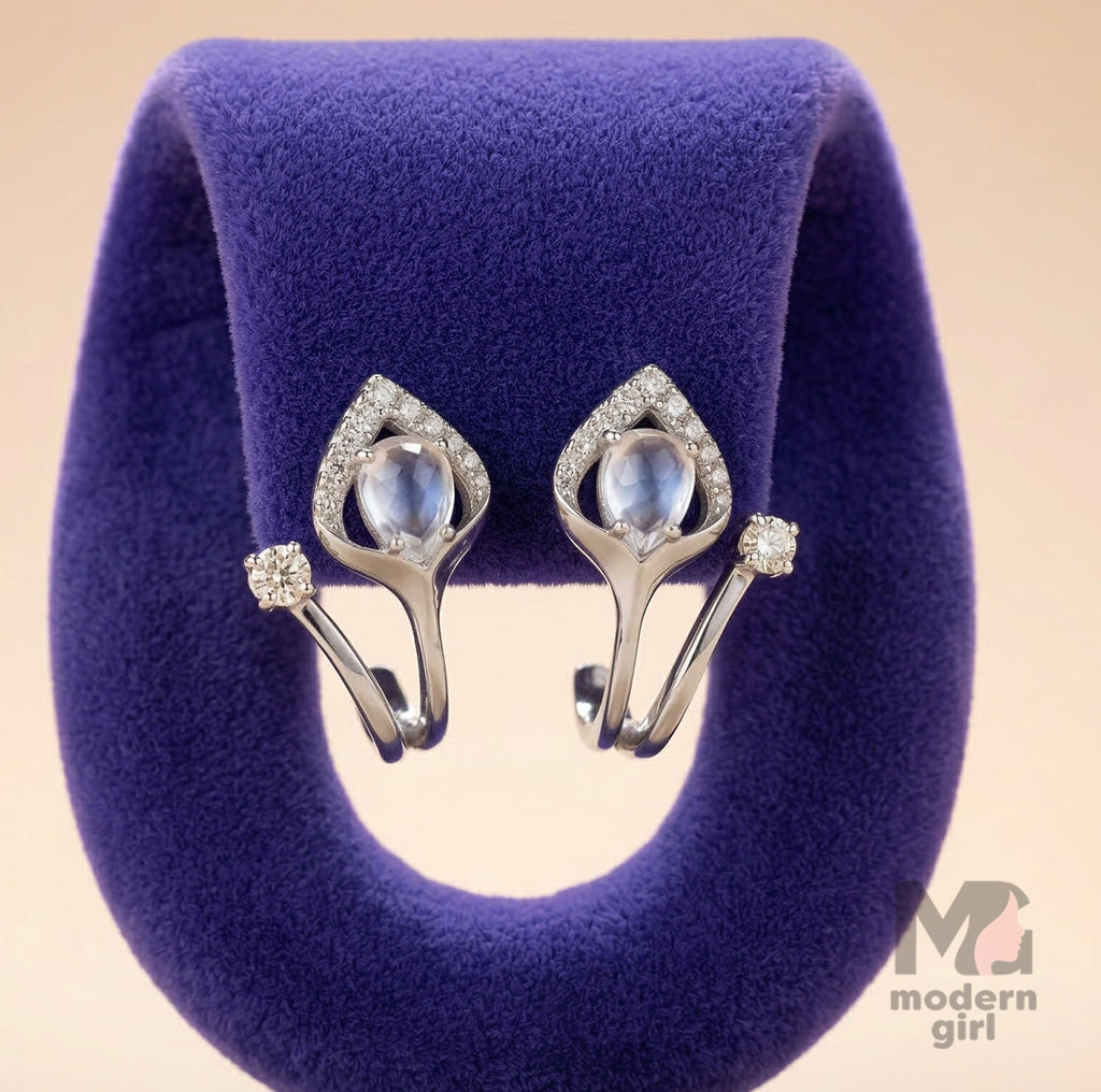 Crystal Teardrop Earrings