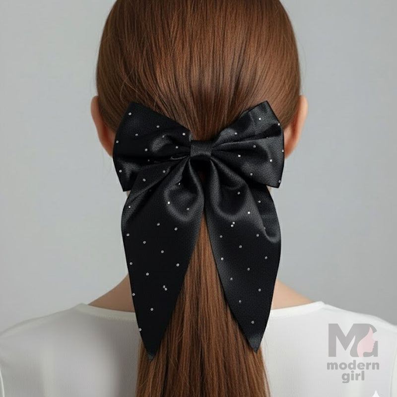 Glitter Hair Bow clip