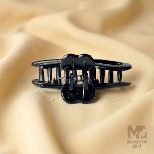 Black Heart Shape Hair Claw Clip