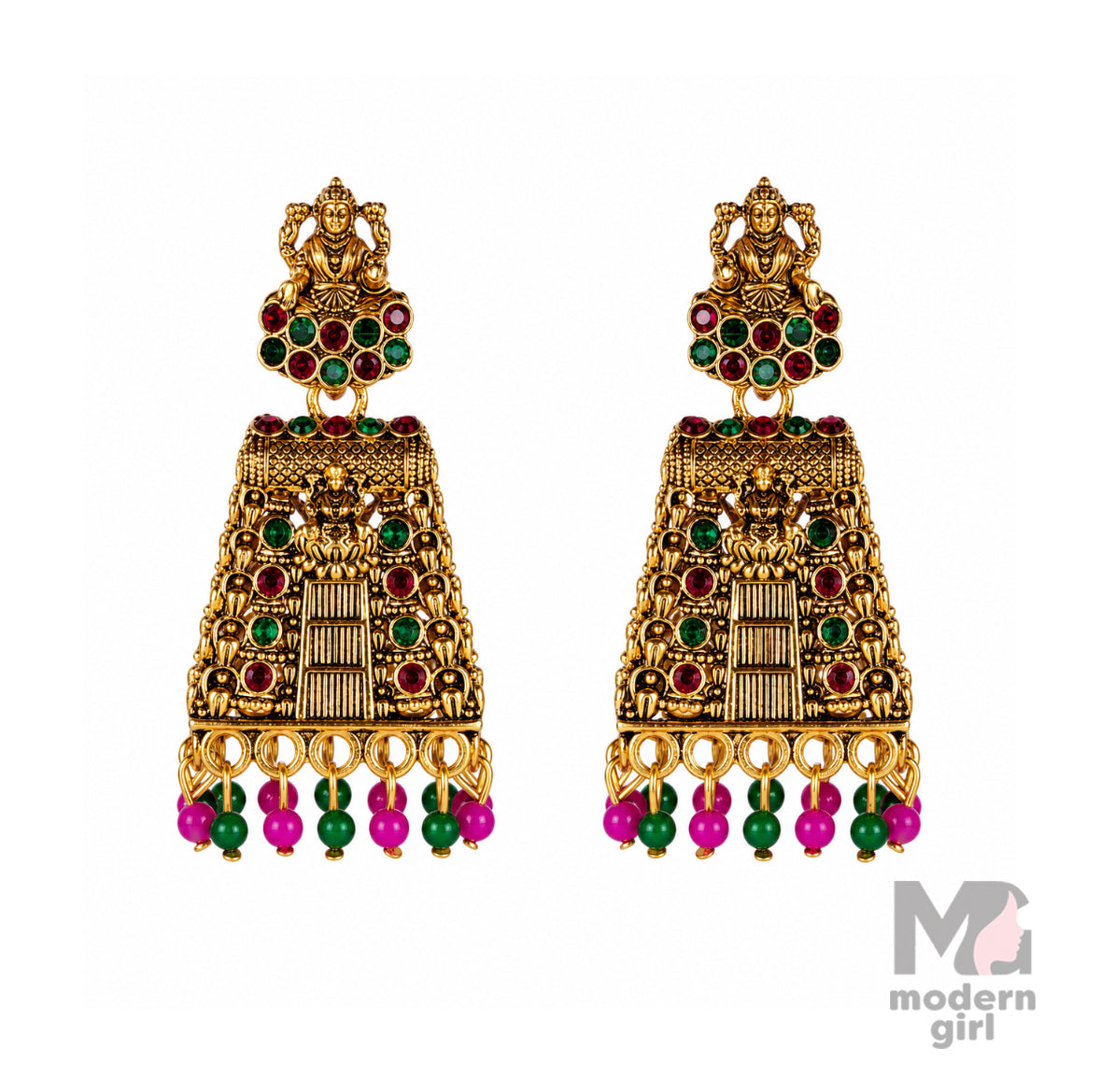 Divine Temple Heritage Earrings