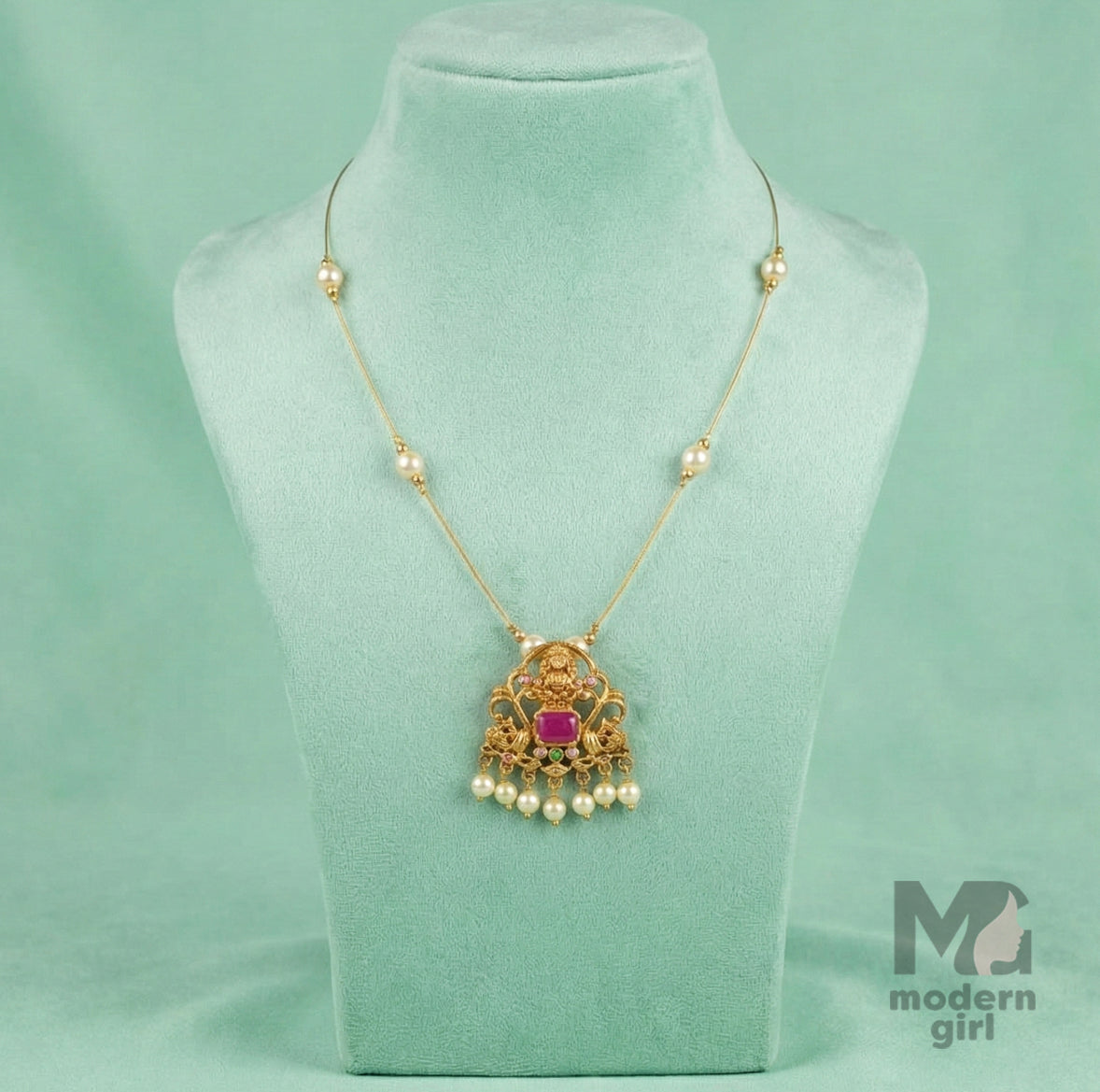 Traditional Lakshmi Design Invisible Chain