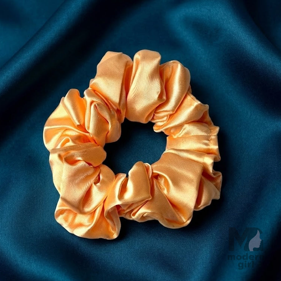 Luxury Satin Scrunchies – Set of 6