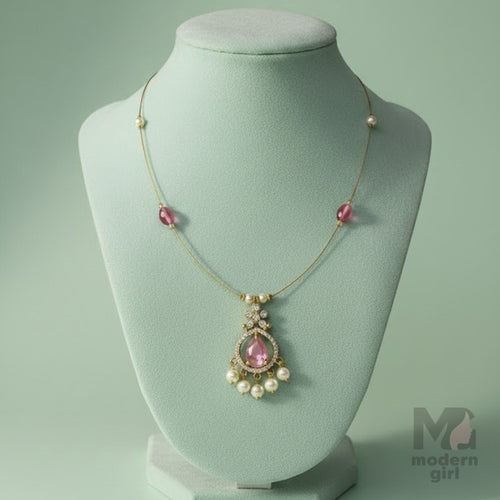 Eternal Rose Glow Invisible Necklace