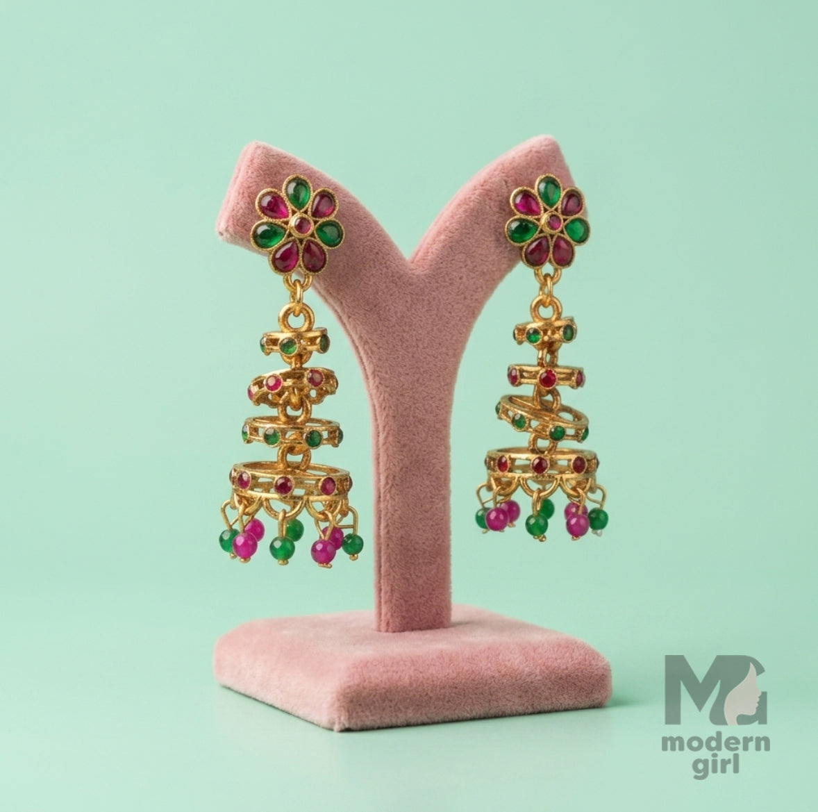 Bloom Heritage Drop Earrings