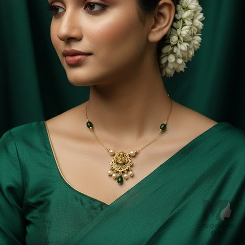 Lakshmi Divine Charm Invisible Necklace