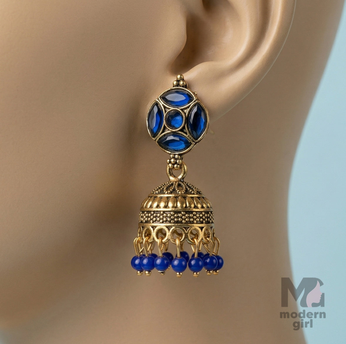 Heritage Pearl Jhumka Earrings