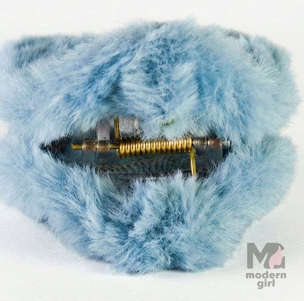 Fluffy Fur Hair Claw Clip