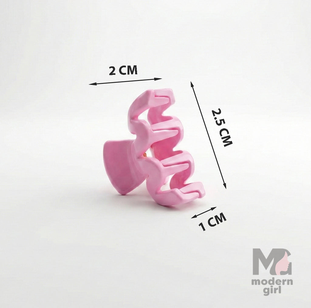 Wave Style Mini Hair Clip -4 pieces