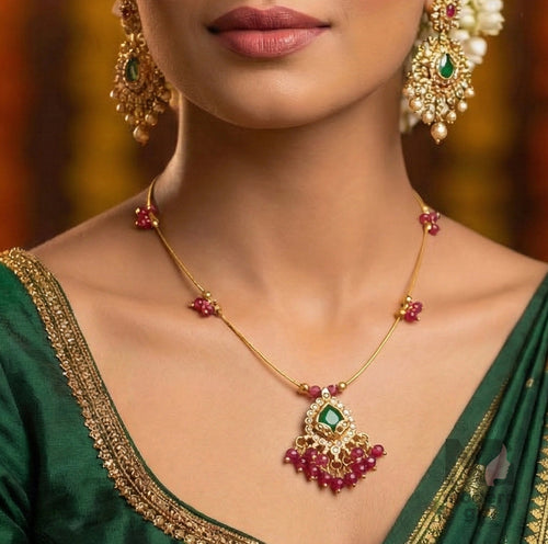 Traditional Invisible Chain Necklace