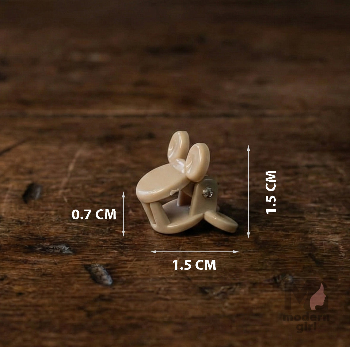 Cute Bunny Mini Hair Clip - 10 piece
