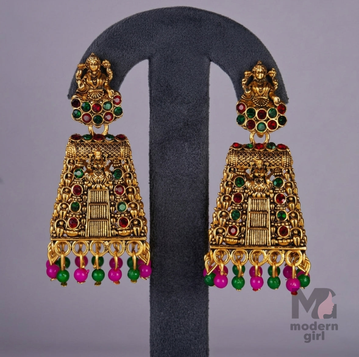 Divine Temple Heritage Earrings