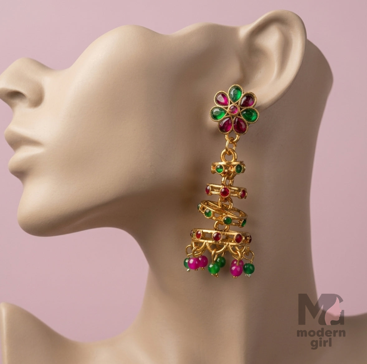 Bloom Heritage Drop Earrings
