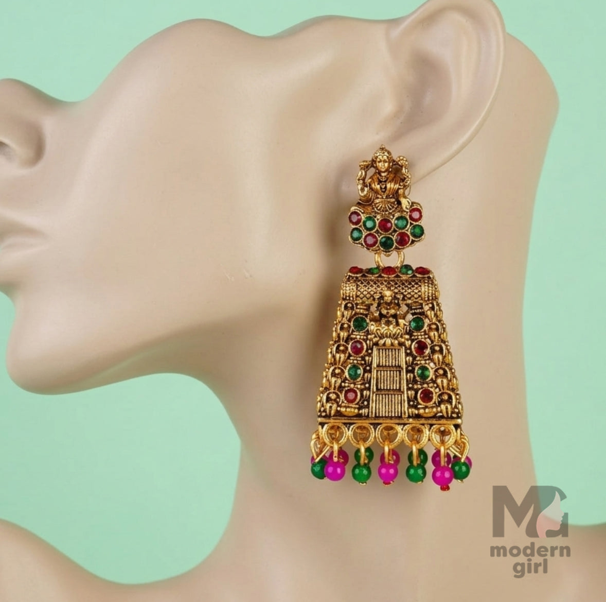 Divine Temple Heritage Earrings