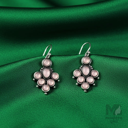 Turquoise Bloom Vintage Earrings