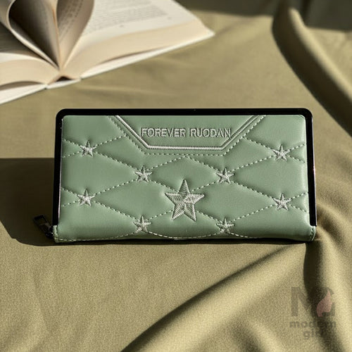 Premium Forever Star Pattern - Leather Wallet