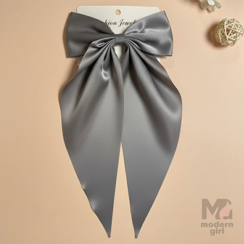 Elegant Large Satin Hair Bow