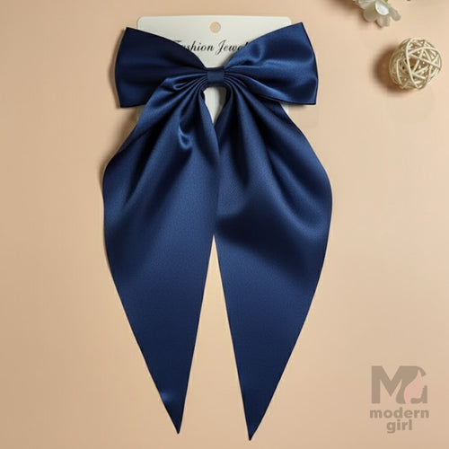 Elegant Large Satin Hair Bow