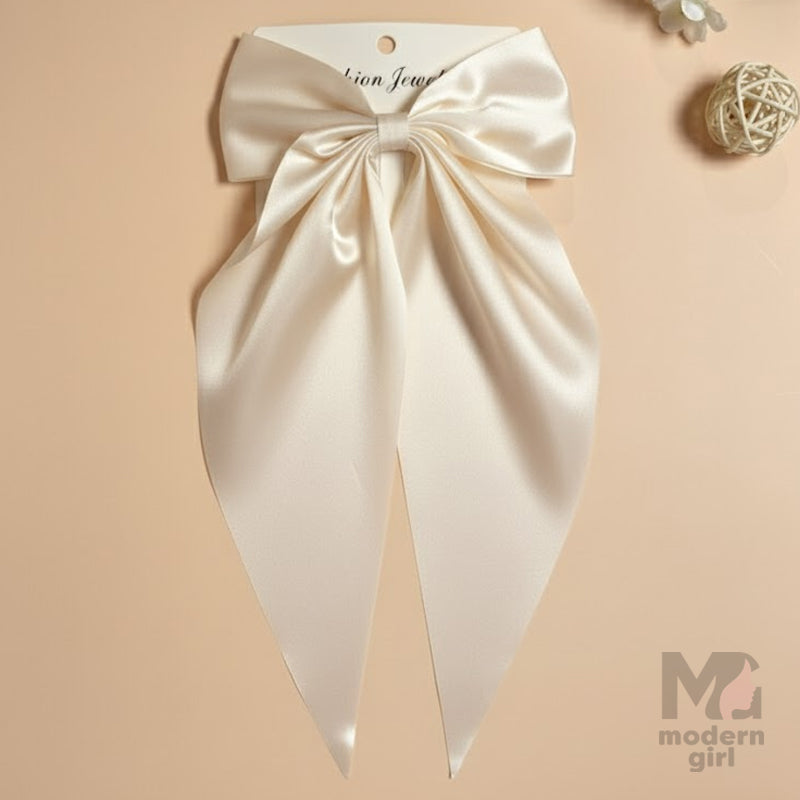 Elegant Large Satin Hair Bow