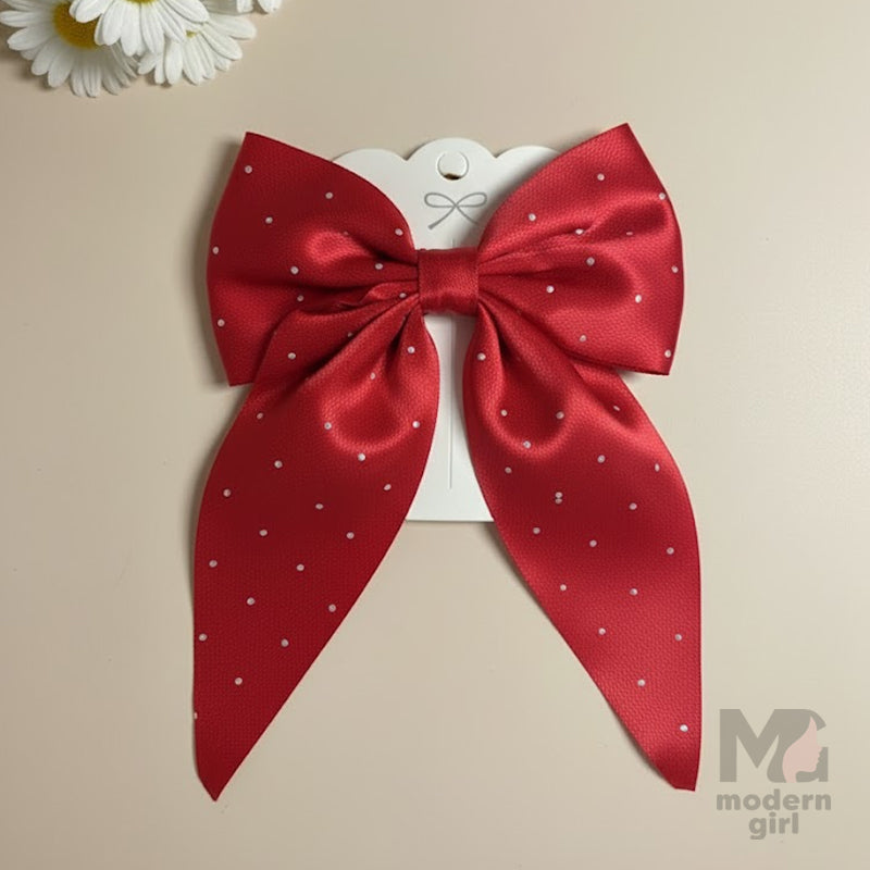 Glitter Hair Bow clip