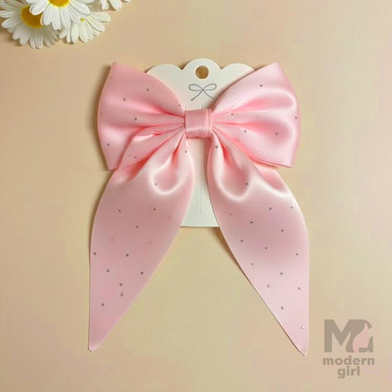 Glitter Hair Bow clip