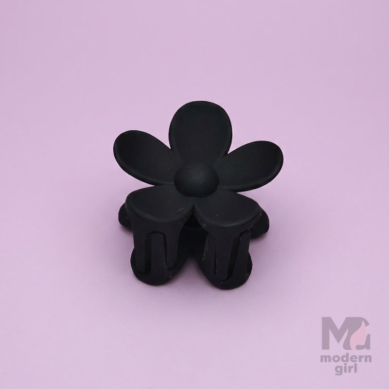 Flower Hair Claw Clip – Matte Finish Cute Floral Hair Accessory