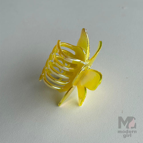 Rainbow Butterfly Hair Clip