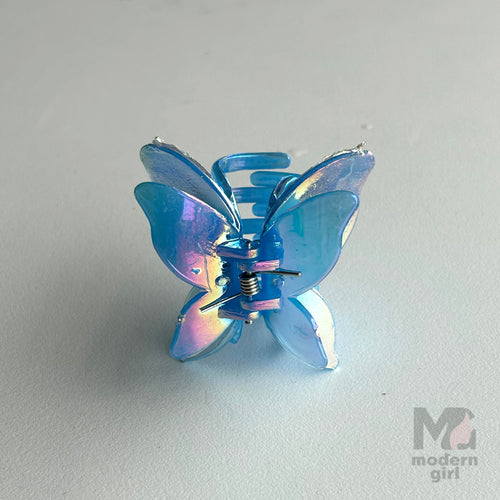 Rainbow Butterfly Hair Clip