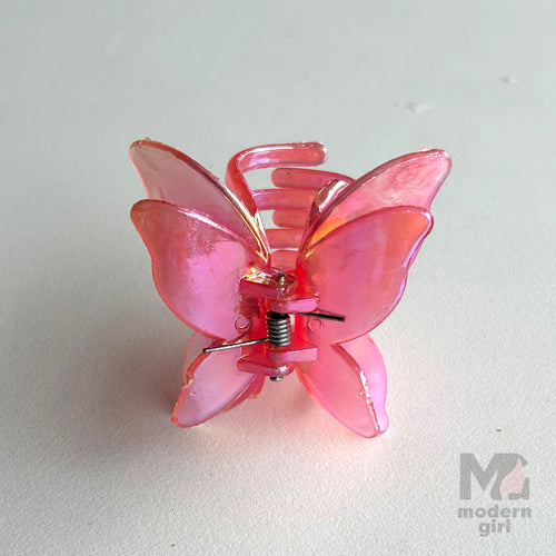 Rainbow Butterfly Hair Clip