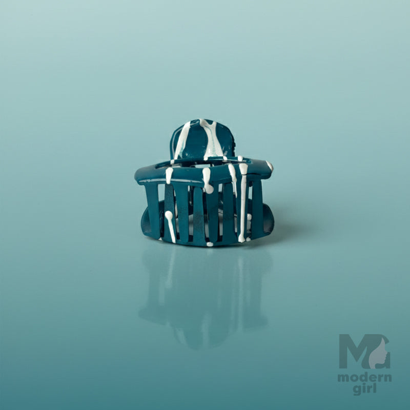 Chic Stripes Hair Claw Clip