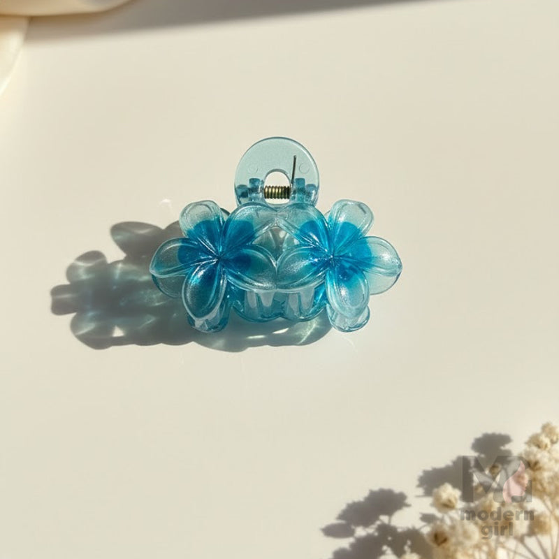 Floral Hair Claw Clip