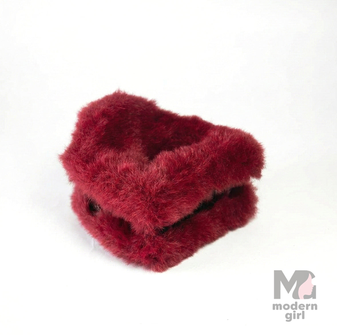 Fluffy Fur Hair Claw Clip