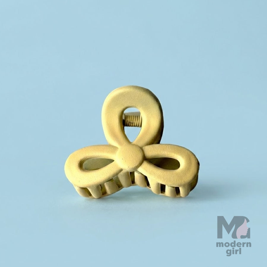 Matte Finish Aesthetic Neutral Hair Claw Clip