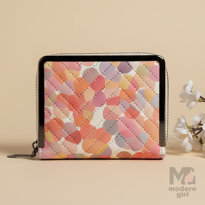 Trendy Printed Wallet for Women – Compact & Stylish Daily Use Purse