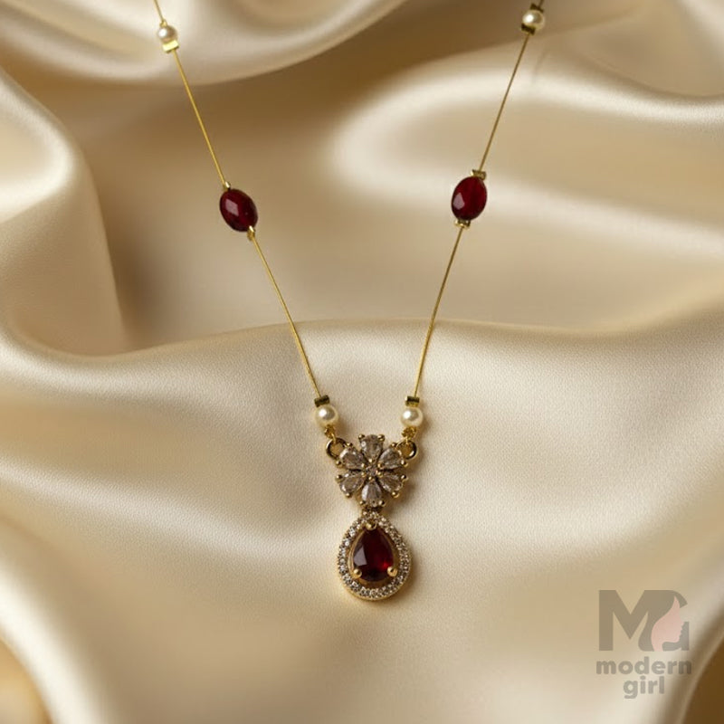 Flower Drop Invisible Chain