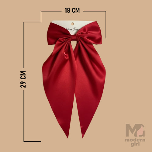 Elegant Large Satin Hair Bow