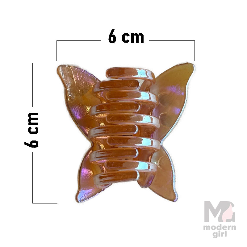 Rainbow Butterfly Hair Clip