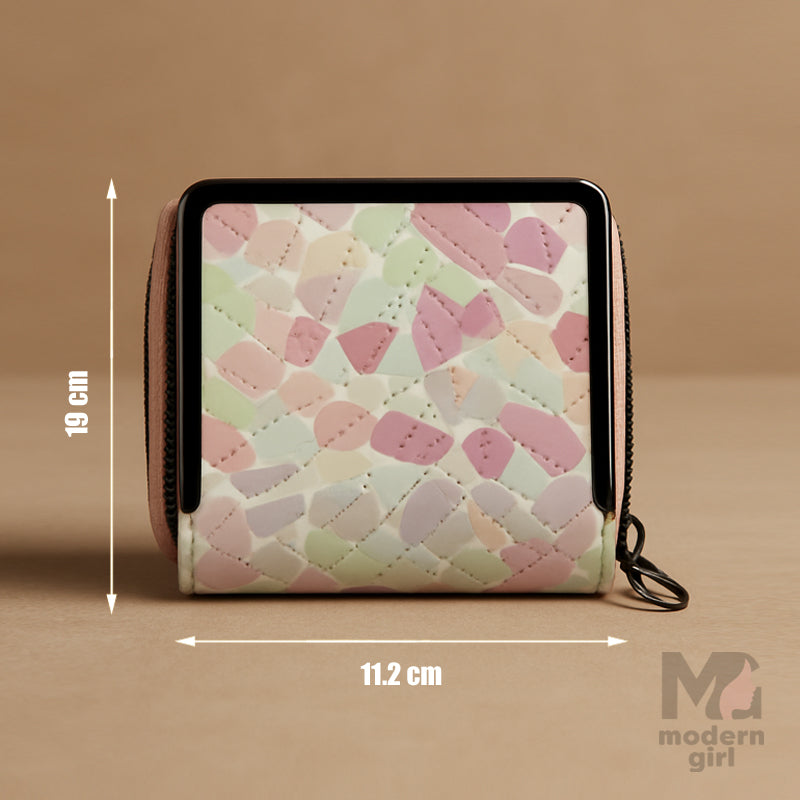 Trendy Printed Wallet for Women – Compact & Stylish Daily Use Purse