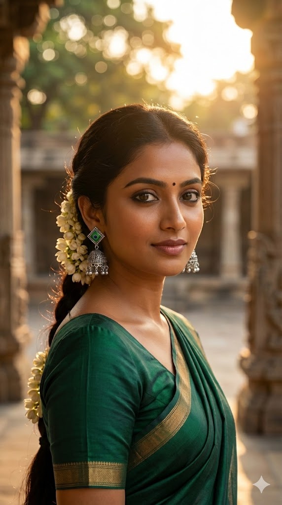 Peacock  Oxidised Silver Jhumka Earrings
