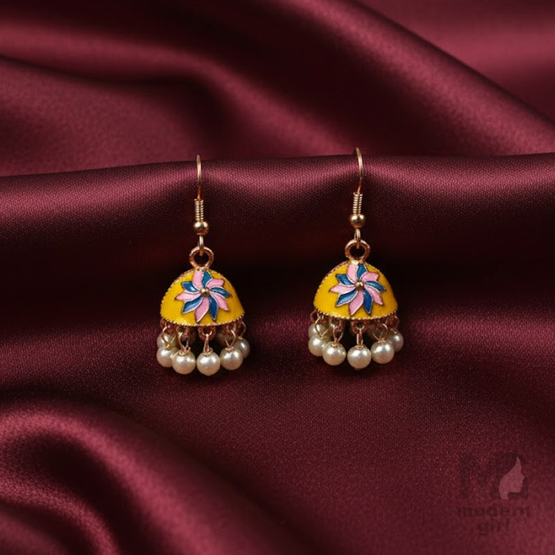 Meenakari Jhumka